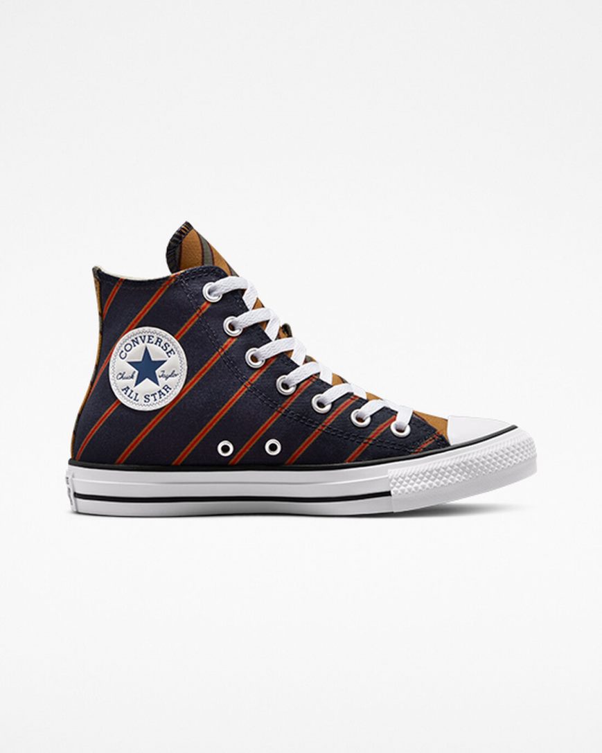 Men\'s Converse Chuck Taylor All Star Twisted Classics High Top Shoes Obsidian / Deep Burgundy | AU 3C58ED